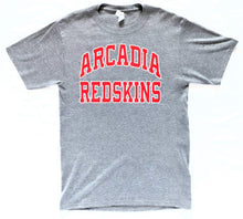 Load image into Gallery viewer, Arcadia Redskins Arch Tee
