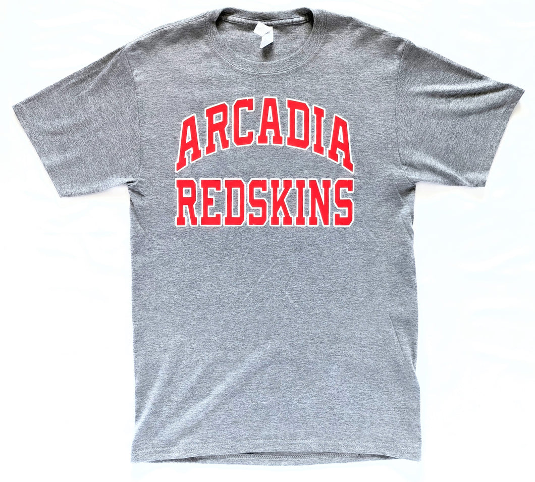Arcadia Redskins Arch Tee