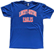 Load image into Gallery viewer, Liberty-Benton Eagles (Red) Arch Tee
