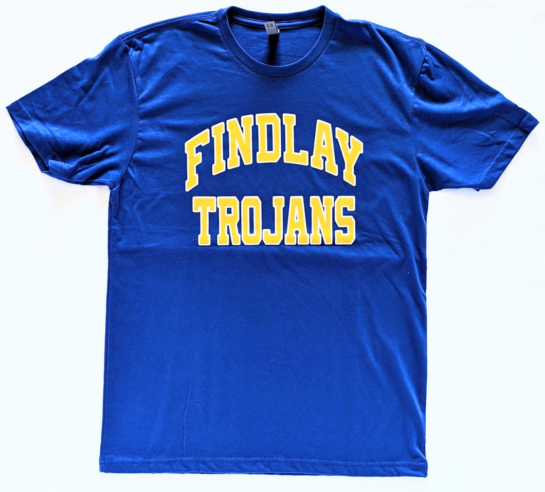 Findlay Trojans (Yellow) Arch Tee